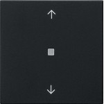 Gira 5494005 Gira eNet Funk Bedienaufs. Pfeile System 55 Schwarz m 