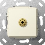 Gira 564901 M-Klinke K-Peitsche Einsatz Cremeweiß 
