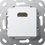 Gira 566903 HDMI Kpl. Einsatz Reinweiß 