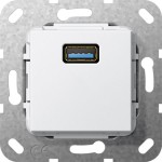 Gira 568203 USB 3.0 A Kpl. Einsatz Reinweiß 