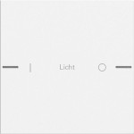 ***Gira 576127 Wippenset 1f indiv. Tastsens.4.55 Reinweiß m 