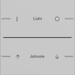 ***Gira 5762015 Wippenset 2f indiv. Tastsens.4.55 Grau m 
