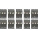 Gira 851800 Set Anschlusskl. 10 Stck. Wohnungsst.AP Türko 