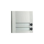 Grothe 51203 Klingeltaster 2fach DOMOLUX DUO WS/SW 