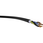 Gummischlauchleitung H07RN-F 5G25mm² schwarz Meterware 
