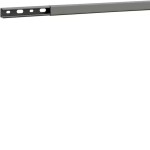 Hager B1501507030B Verdrahtungskanal ohne Seitenstanzung aus PVC BA6 15x15mm steingrau 2 Meter 