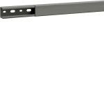 Hager B2002507030B Verdrahtungskanal ohne Seitenstanzung aus PVC BA6 20x25mm steingrau 2 Meter 
