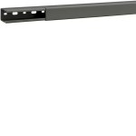 Hager B4002507030B Verdrahtungskanal ohne Seitenstanzung aus PVC BA6 40x25mm steingrau 2 Meter 