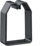 Hager B600403 Klammer aus PVC zu Verdrahtungskanal BA6 60x40mm schwarz 