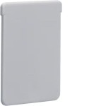 Hager B6004047030 Endstück aus PVC zu Verdrahtungskanal BA6 60x40mm steingrau 