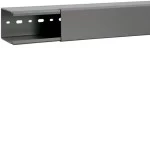 Hager B8006007030B Leitungsführungskanal mit Deckel 80x60mm PVC grau 2 Meter 