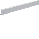 Hager BA70402 Oberteil für 40/60/80mm aus PVC zu Verdrahtungskanal BA7 40mm steingrau 2 Meter 