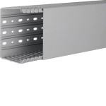 Hager BA780120 Verdrahtungskanal aus PVC BA7 80x120mm steingrau 2 Meter 