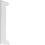 Hager BR210DWK9016 Abschlussstück für Wand-Blende zu BR/A Breite 210mm aus Stahlblech verkehrsweiß 