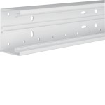 Hager BR6510019016 Brüstungskanal-Unterteil PVC frontrastend BR 68x100mm Oberteil 80mm verkehrsweiß 2 Meter 