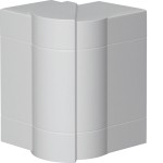 Hager BR651303H7035 Außeneck einstellbar zu BR/H/N/A/S 68x130mm Oberteil 80mm halogenfrei lichtgrau 