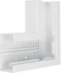 Hager BR6513059016 Flachwinkel aus Grundprofil zu BR 68x130mm Oberteil 80mm verkehrsweiß 