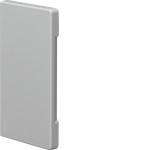 Hager BR6513067035 Endstück schnittkaschierend zu BR/H/N/A 68x130mm Oberteil 80mm halogenfrei lichtgrau 