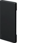 Hager BR6513069011 Endstück schnittkaschierend zu BR/H/N/A 68x130mm Oberteil 80mm halogenfrei graphitschwarz 