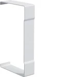 Hager BR6513079016 Schnittkaschierung zu BR/H/N/A/S 68x130mm Oberteil 80mm aus Stahlblech verkehrsweiß 