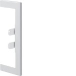 Hager BR65170W9016 Wandanschlussblende zu BR/H/N/A/S 68x170mm Oberteil 80mm aus Stahlblech verkehrsweiß 