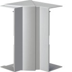 Hager BR652104DH7035 Inneneck einstellbar zu BR/H/N/A/S 68x210mm Oberteil 2x80mm halogenfrei lichtgrau 