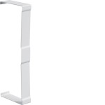 Hager BR652107D9016 Schnittkaschierung zu BR/H/N/A/S 68x210mm Oberteil 2x80mm aus Stahlblech verkehrsweiß 