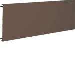 Hager BR7017028014 Brüstungskanal-Oberteil zu BR mit Oberteil 120mm aus PVC braun 2 Meter 