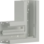 Hager BR8513059016 Flachwinkel aus Grundprofil zu BR 85x130mm Oberteil 80mm verkehrsweiß 