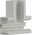 Hager BR8513089016 T-Stück aus Grundprofil zu BR 85x130mm Oberteil 80mm verkehrsweiß 