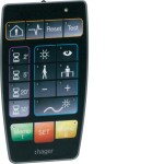 Hager EE807 Fernbedienung IR für Präsenzmelder Einbau EE81x/TCC5xx für Einstellungen 