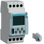 Hager EG103V Wochenschaltuhr 1 Wechslerkontakt 16A 2 PLE 12/24V digital 