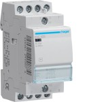 Hager ESC425 Installationsschütz 25A 4 Schließer 230V 