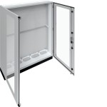 Hager FR25K1 Schrank univers IP55/I 1850x1300x275mm + 100mm Sockel Klarsichttür 