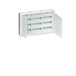 Hager FWU33S Feldverteiler UP 108PLE mit univers IP30 SKII Nischenmaße 507x815x115mm 