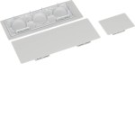 Hager FZ427L Verschlussplatte univers links seitlich für Schrank IP44 / IP54 