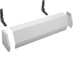 Hager FZ443 Kabelrangierkanal 3-feldig Wandmontage HxBxT195x800x155mm RAL9010 