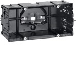Hager GLS55002 Geräteeinbaudose 2-fach Energie für BR C-Profil für Schalterprogramme 