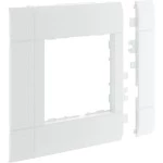 Hager GR1000A9016 Rahmenblende 55 modular BRH Oberteil 100 halogenfrei verkehrsweiß 