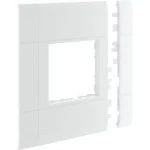 Hager GR1200KB9010 Rahmenblende modular BR ZS 50 Oberteil 120 halogenfrei reinweiß 