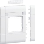Hager GR1202B9010 Rahmenblende modular BRH/A/S ZS 50 Oberteil 120 halogenfrei Beschriftungsfeldig reinweiß 