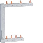 Hager KCF963R Phasenschiene senkrecht 63A rechts L1N-L2N-L3N zu L1L2L3N 125mm 2-reihig 