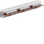 Hager KDN363N Phasenschiene 3-polig mit Gabelanschluss 10mm² 63A 9TE 