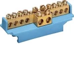Hager KM10N Messingklemme NZ- Zählertafel N 10 Klemmstellen 