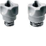 Hager LE14SK Schraubkappe D01 E14 aus Keramik mit Prüfloch 
