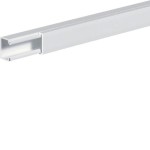 Hager LF1001009016A Leitungsführungskanal mit Klebeband aus PVC LF 10x10mm verkehrsweiß 2 Meter 