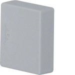 Hager LF2002067030 Endstück schnittkaschierend halogenfrei zu LF/LFH 20x 20mm steingrau 