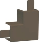 Hager LF3003058014 Flachwinkel halogenfrei zu Leitungsführungskanal LF 30x30mm braun 