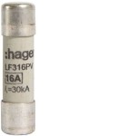 Hager LF316PV Sicherungseinsatz für Photovoltaikanwendungen 10x38mm 1000V DC 16A 