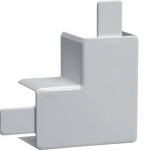 Hager LF4004057035 Flachwinkel halogenfrei zu Leitungsführungskanal LF 40x40mm lichtgrau 